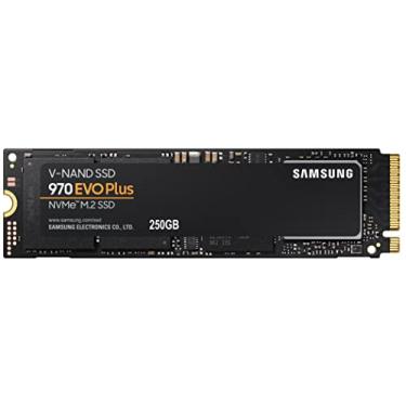 Imagem de SSD Samsung 970 EVO Plus NVMe M.2 MZ-V7S250B/AM, tecnologia V-NAND, 250 GB