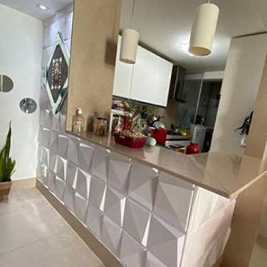 Imagem de 25 Placas 3d Resvestimento Auto Relevo painel Cubo