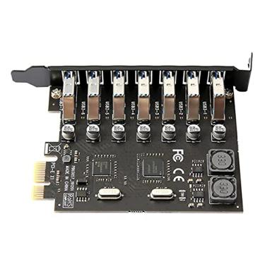 Imagem de Placa de expansão PCI Express 7 Devices Connect, placa de expansão frontal USB 3.0 7 portas