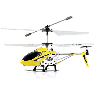 Imagem de Helicóptero Aeromodelismo Syma S107 Amarelo