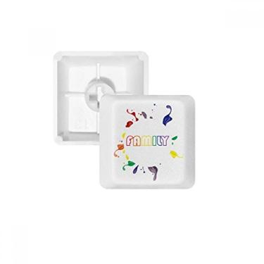 Imagem de Kit de atualização de teclado mecânico PBT com bandeira do arco-íris LGBT