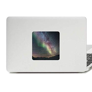 Imagem de Adesivo de vinil colorido escuro com nuvens céu adesivo para laptop decoração de PC
