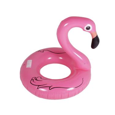 Imagem de Boia Inflavel Especial Gigante - Anel Flamingo - Uso Adulto (p55) Bel Fix Rosa