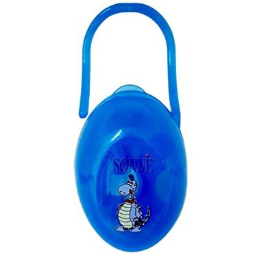 Imagem de Sonne Porta Chupeta - Dino C/1 Unidade Azul
