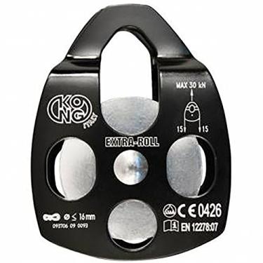 Imagem de Desconocido Kong Extra Roll-Polia Alumínio com Rolamentos Esferas Acessórios Anodizados, Adulto Unissex, Preto (Preto)