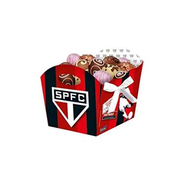 Imagem de Cachepot Médio São Paulo Festcolor Vermelho/Preto