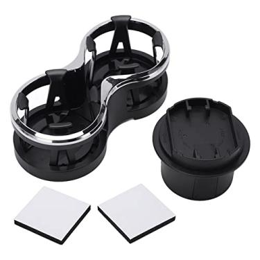 Imagem de Suporte de copo para carro 2 em 1, suporte de copo de carro, expansor, adaptador para garrafa de bebida, preto, universal, para leite, chá, lata, cinzeiro, peças de automóvel