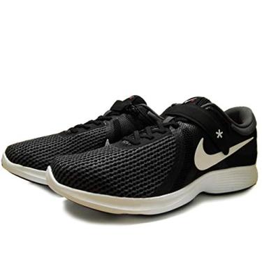 Imagem de Nike Mens Revolution 4 Flyease, Running Shoes Sneakers, Black/White-Anthracite