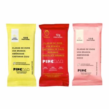 Imagem de Kit 3 Barras Pincbar com Frutas: Limão Siciliano, Fragola, Beijinho