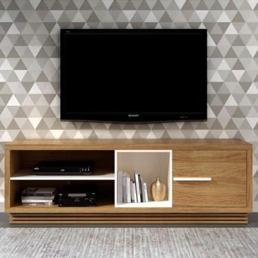 Imagem de Rack para TV até 65'' sala 180cm Natural Off White