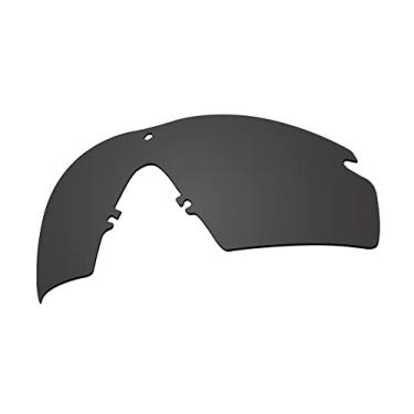 Imagem de EZReplace Lentes de reposição para óculos de sol Oakley Si Ballistic M Frame 2.0 (lentes polarizadas) – Serve para armação Oakley Si Ballistic M Frame 2.0 (preto carbono)