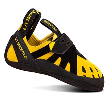Imagem de La Sportiva Tênis de escalada Tarantula Jr, Amarelo/preto, 3.5