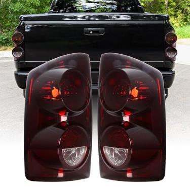 Imagem de Lanterna traseira USR 07-09 Ram – Par de lâmpadas traseiras (esquerda + direita) - compatível com Dodge Ram Pick Up 1500 Truck 2007-2008 e pick-up 07-09 2500 e 3500 - todos os modelos (luzes traseiras