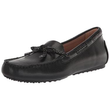 Imagem de LifeStride Mocassim de transporte feminino, Preto, 8.5 Wide