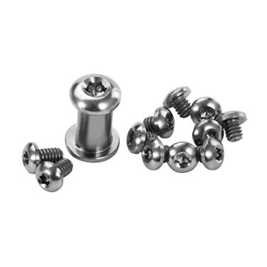 Imagem de Parafuso de titânio de 13 peças para Benchmade 535 Bugout, Mini Bugout 533 e Bailout 537, conjunto completo de ferragens inclui parafusos de pivô, alça e clipe de bolso, cor primária de titânio