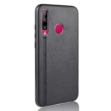 Imagem de Capa para celular Huawei Honor 20 Lite Capa protetora robusta 360° protege seu telefone capa de couro liso para Huawei Honor 20 Lite