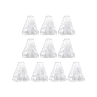 Imagem de Nishiyuenyi 10x Garden Cloche Plant Dome Plant Covers Reutilizável Transparente Plant Bell Cover Frost Freeze Protection Windproof Cover