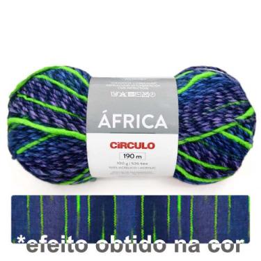 Imagem de Lã África Círculo 100g 190 Metros - Circulo, 9178 Baobá