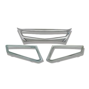 Imagem de Show Chrome Accessories 52-821 Acabamento de lentes de luz traseira