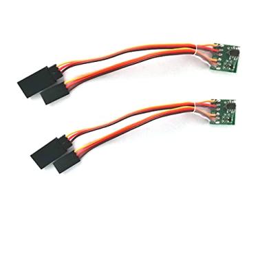 Imagem de DEVMO 2Pack Universal RC Servo Signal Reverser Rotation Inverter for Aircraft Airplane Steering Gear