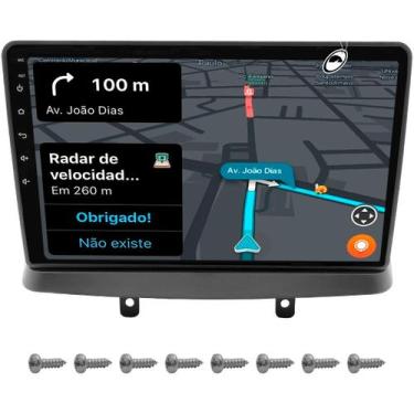 Imagem de Multimídia 9'' Polegadas Doblo 2000 a 2021 + Câmera de Ré - H-Tech / E