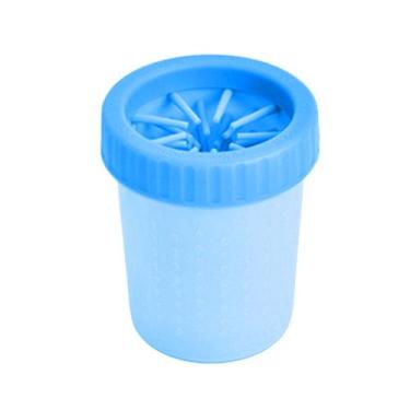 Imagem de Copo Limpador Limpa Patas Patinhas Cachorro Pet Limpeza P - Yaay, Azul