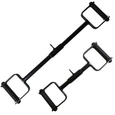 Imagem de Puxadores Pulley Neutro Reto D Romana 70 cm + D 50 cm - FamaFit
