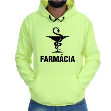 Imagem de Blusa Moletom Canguru Flanelado Unissex Faculdade de Farmácia - Markel