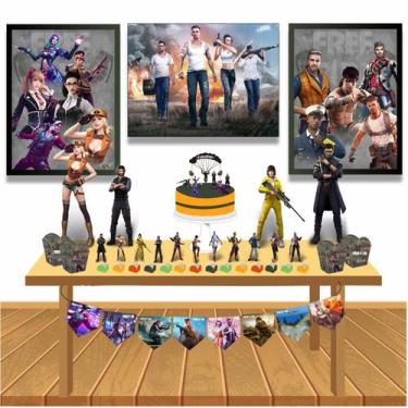 Imagem de Kit Festa Infantil Menino Free Fire Lembrancinha Decoração - Cg Mimo K