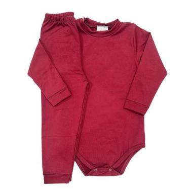 Imagem de Conjunto Térmico Comfort Segunda Pele Peluciado Inverno Bebê - Fofotin