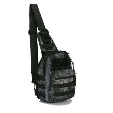 Imagem de Bolsa Transversal Peito E Ombro mochila Impermeável Masculina  Ar Livr