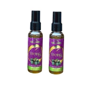 Imagem de SORO CAPILAR REPARADOR DE PONTAS  OLEO DE RICINO 60ml MAX GOLDEN Kit 2