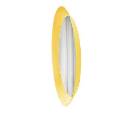Imagem de Espelho Decorativo Paella Amarelo 60 cm Redondo - E2G Design