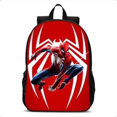 Imagem de Mochila Infantil Escolar Meninos Homem Aranha Super Herói - Broome, Ho