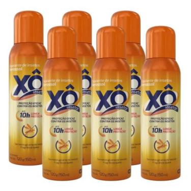 Imagem de Kit Xô Inseto Repelente Aerossol Com 6 Unidades De 150ml Cada - CIMED