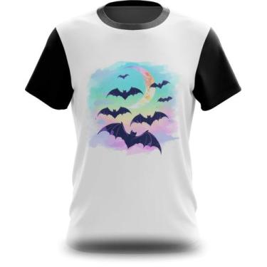 Imagem de Camiseta Camisa Morcegos Fofos Coloridos - FABRIQUETA, G