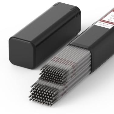 Imagem de YESWELDER E7018 3/32" (1,1 kg) + 1/20.3 cm (1,1 kg) Haste de soldagem eletrodos de aço carbono, hastes de soldagem de especificação dupla