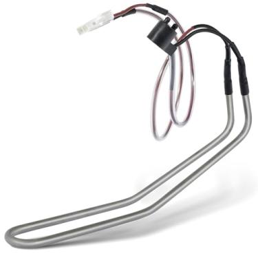 Imagem de DA47-00247H Aquecedor de descongelamento de geladeira compatível com Samsung RS275ACBP RS275ACPN RS275ACRS, elemento de aquecimento de descongelamento do evaporador de geladeira substitui AP4343389