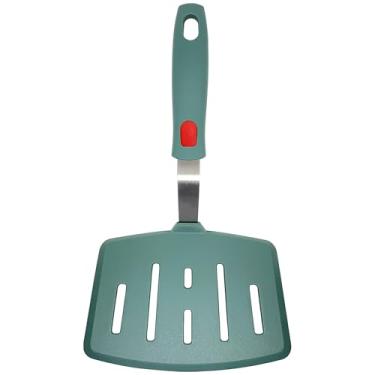 Imagem de Espátula de silicone, espátula de panqueca resistente ao calor para panela antiaderente, omelete com fenda larga, espátula de ovo, espátula de peixe, espátula de cozinha para uso na cozinha, espátula