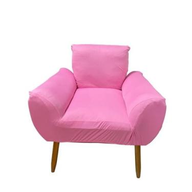 Imagem de Capa Poltrona Decorativa modelo Opala para sala, quarto e escritório -