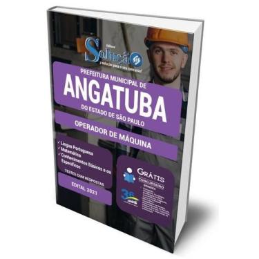 Imagem de Apostila Prefeitura de Angatuba - SP - Operador de Máquina - Editora S