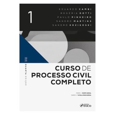 Imagem de Curso De Processo Civil Completo - 4ª Ed 2025 - Volume 1