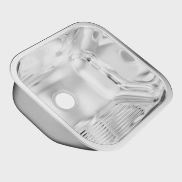 Imagem de Tanque Inox 40 Cm X 40 Cm Acetinado Inox