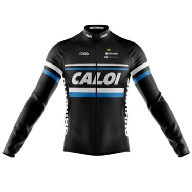 Imagem de Camisa Ciclismo Caloi Decole Manga Longa Dry Fit Uv Bike Mtb