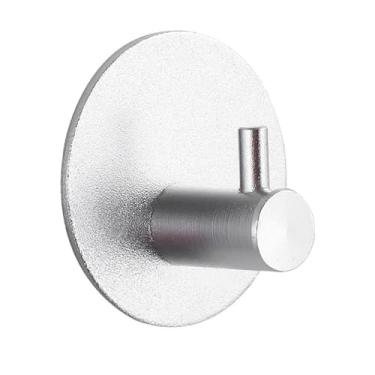 Imagem de Ganchos de parede adesivos porta-toalhas porta-chaves pano casaco banheiro roupão cabide cozinha ferragens rack bolsa gancho organizador para pendurar, BSL, 1PCS