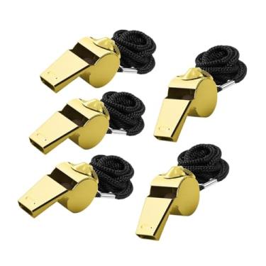 Imagem de UGPLM Os apitos esportivos treinam assobios compactos super altos com os colacionados para competição de futebol em emergência em emergência treinamento