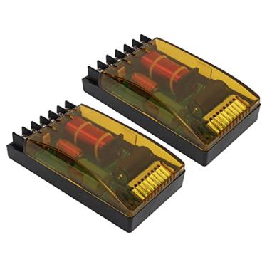 Imagem de Par de divisor de frequência de áudio de sobrecorrente universal de 120 W de 2 vias Crossover 12 V