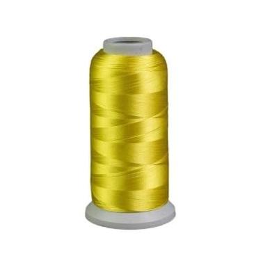 Imagem de Linha de poliester Maquina de Bordar 4000m amarelo canario