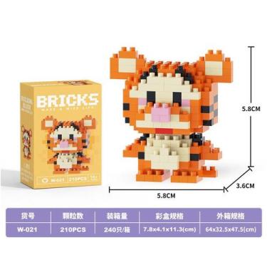 Imagem de Compatível Com Estatuetas De Desenhos Animados , Blocos De Construção 