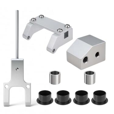 Imagem de SANJOON Conector de alternância de metal e kit de montagem de manilha e chave de metal, compatível com poltronas reclináveis elétricas La-Z-Boy/Lazyboy, peças de reposição reclináveis para meninos